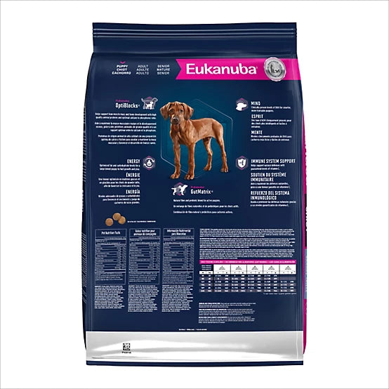 Eukanuba Puppy Large Breed Chicken Formula Dry Dog Food, 33lb