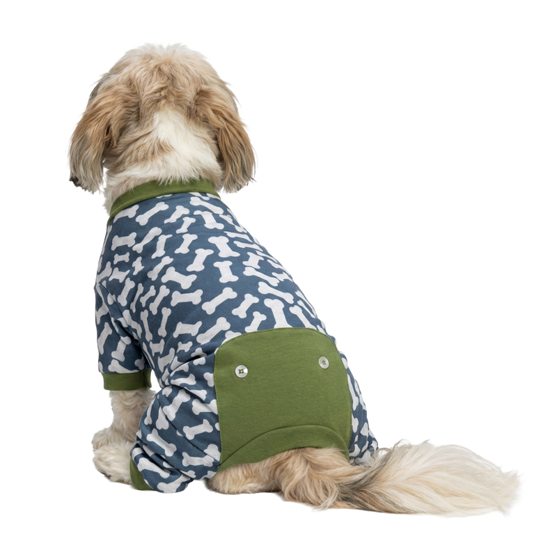 RAINING BONES DOG PAJAMA