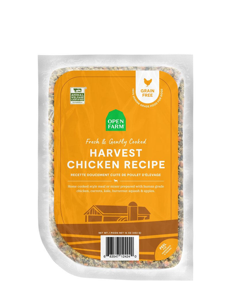 Open Farm Harvest Chicken Recipe Gently Cooked For Dogs, 96oz