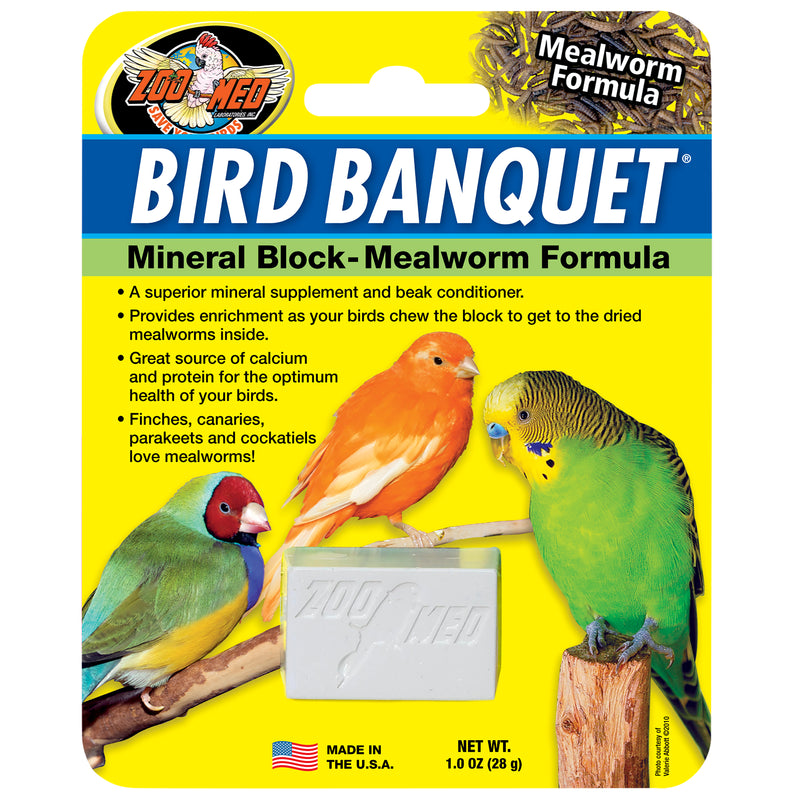 Zoo Med Bird Block - Mealworm Small