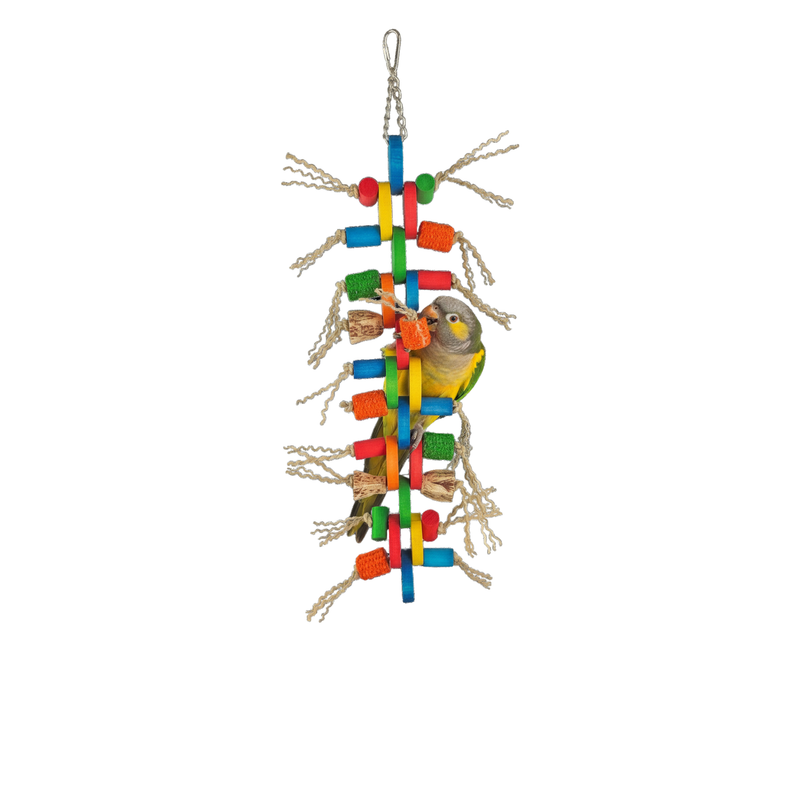 Happy Beaks Wheels of Fun Bird Toy, by A&E Cage Co