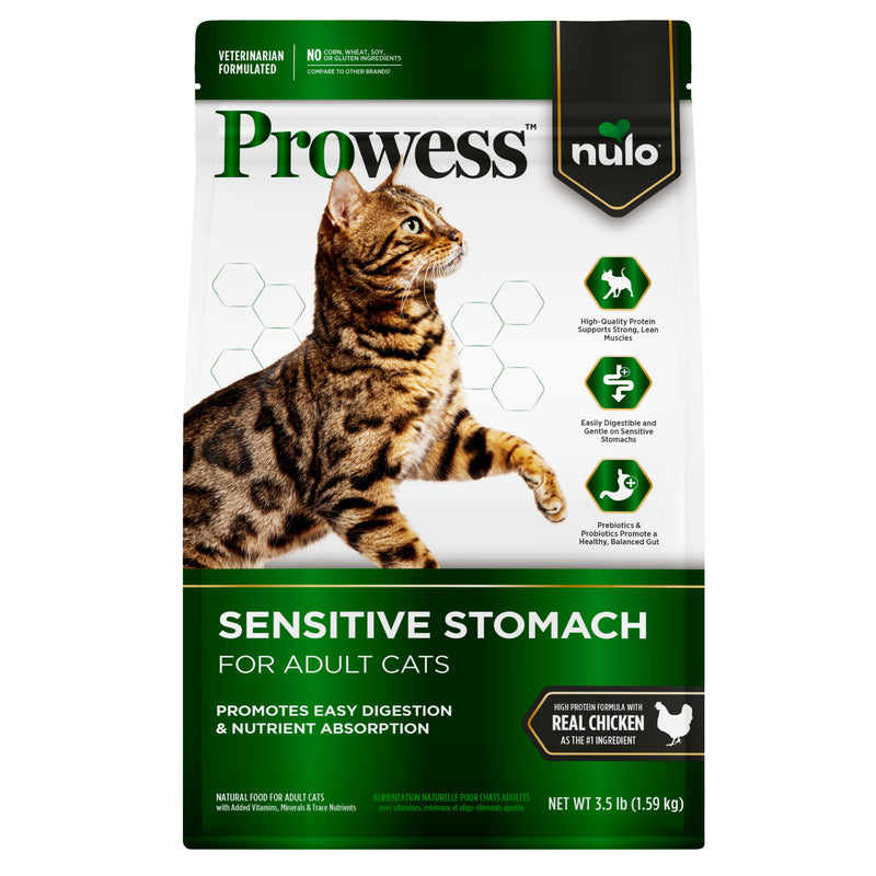 Nulo Prowess Sensitive Stomach Chicken Recipe Dry Cat Food