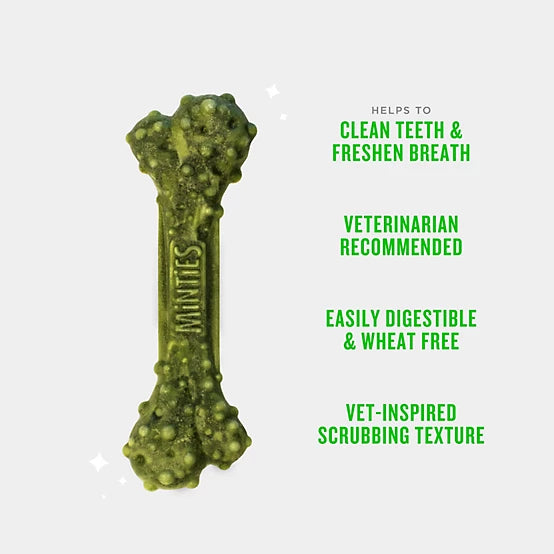 Minties Dental Bone for Dogs Medium 28 oz.
