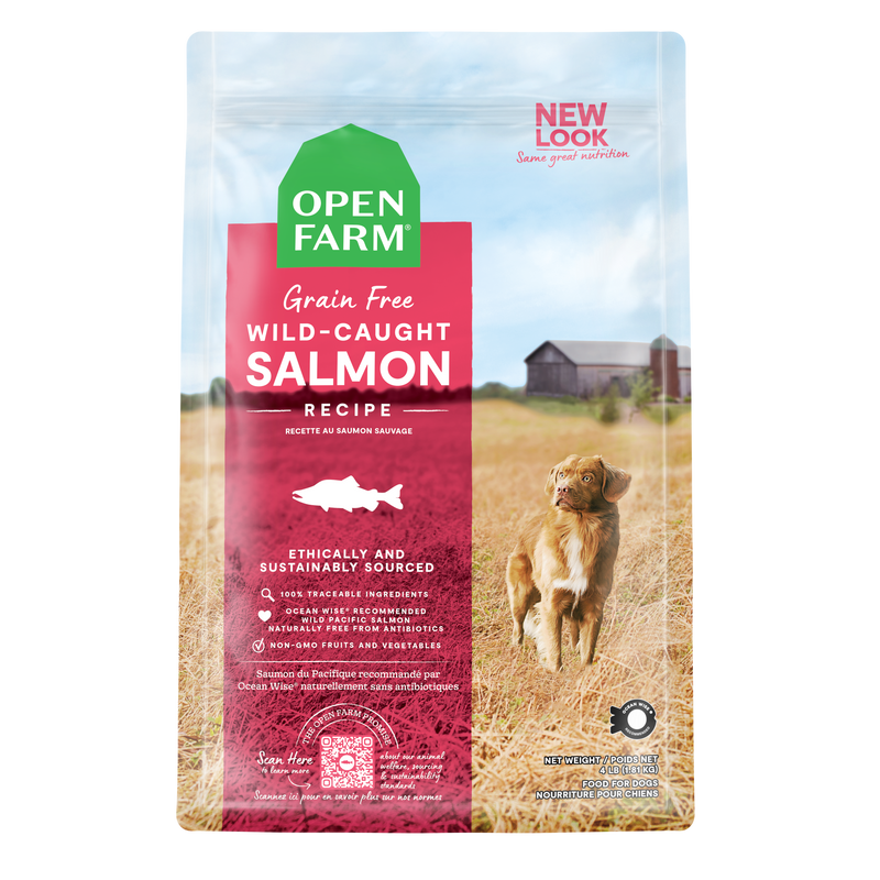Open Farm Wild-Caught Salmon Grain-Free Dog Kibble