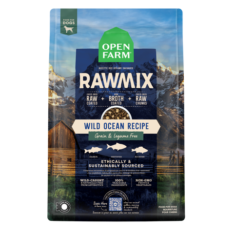 Open Farm RawMix Wild Ocean Grain-Free Dog Kibble