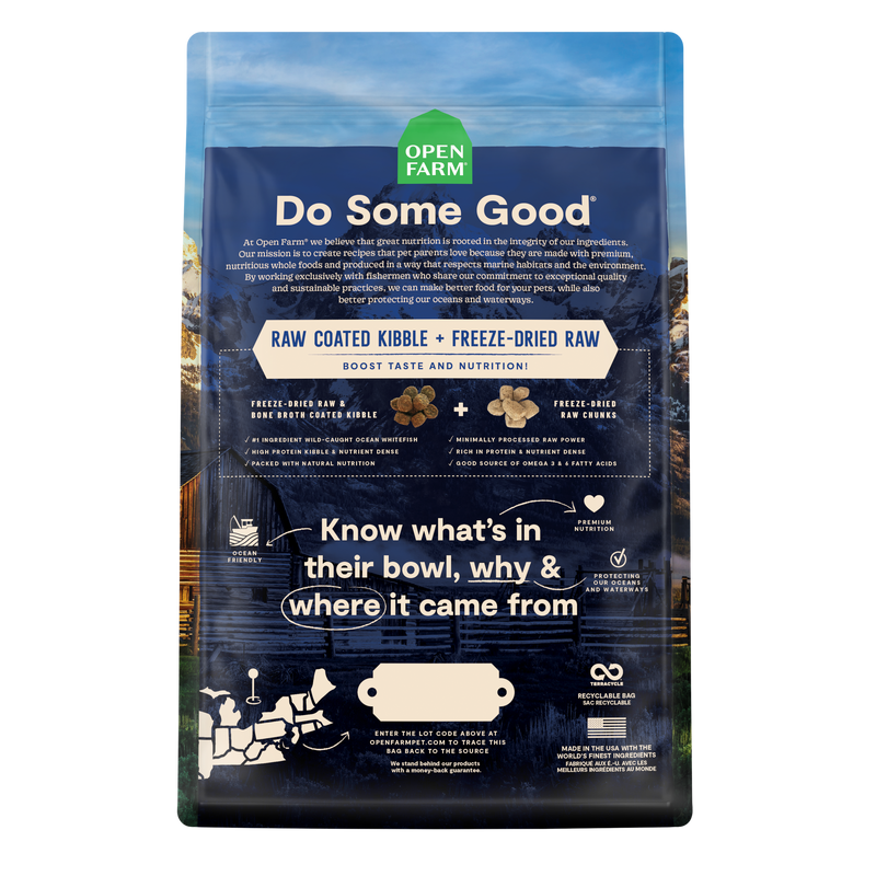 Open Farm RawMix Wild Ocean Grain-Free Dog Kibble