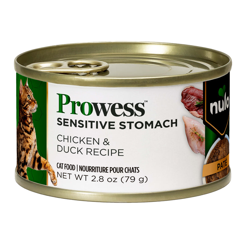Nulo Prowess Sensitive Stomach Paté Chicken & Duck Recipe Wet Cat Food
