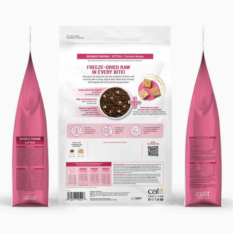 Catit Cat Dry Food Recipes, Kitten, 4lb