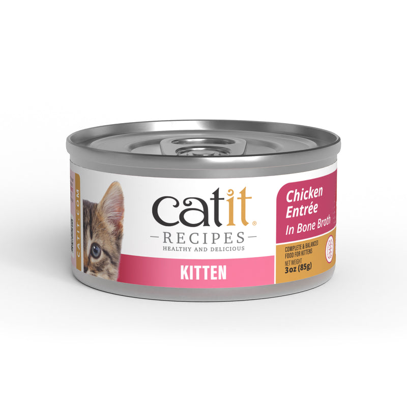 Catit Cat Wet Food Recipes Chicken, Kitten 3oz