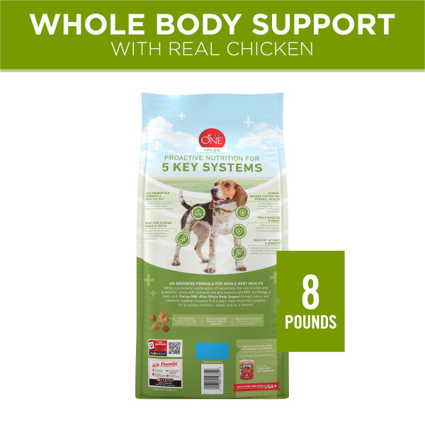 Purina ONE Plus Whole Body Support With Chicken Dry Dog Food