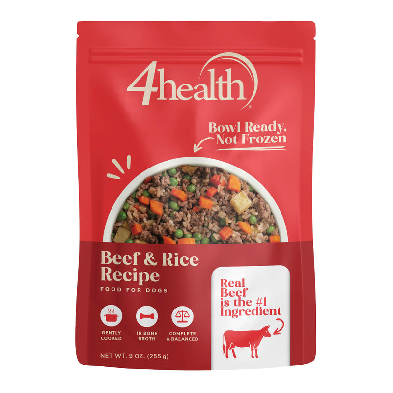4Health Beef & Rice Recipe Wet Food for Dogs - Gently Cooked