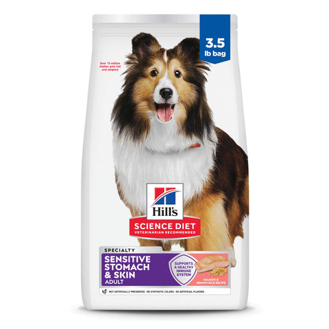 Hill's Science Diet Adult Sensitive Stomach & Skin Salmon & Brown Rice Recipe Dry Dog Food