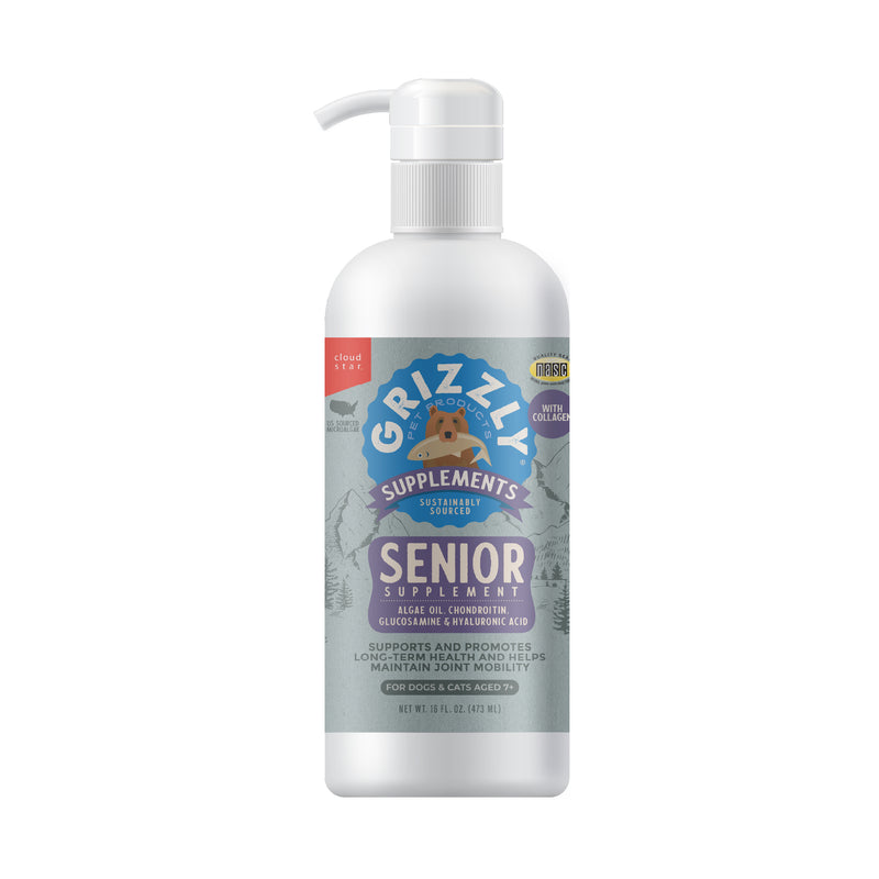 Grizzly Life Stage, Senior Health Supplement, 16 oz. Bottle