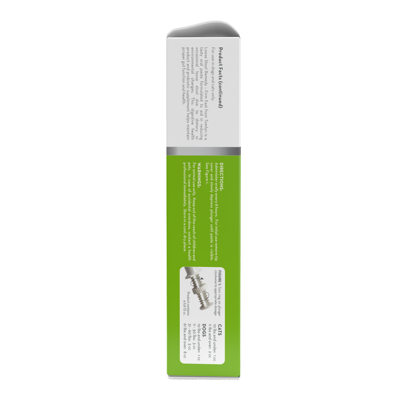 Tomlyn Loose Stool Remedy Gel for Dogs and Cats Beef Flavor, Helps Relieve Occasional Diarrhea in Cats and Dogs, Situational Diarrhea Relief with Kaolin and Pectin, Contains Beneficial Probiotic Bacteria , 15cc.