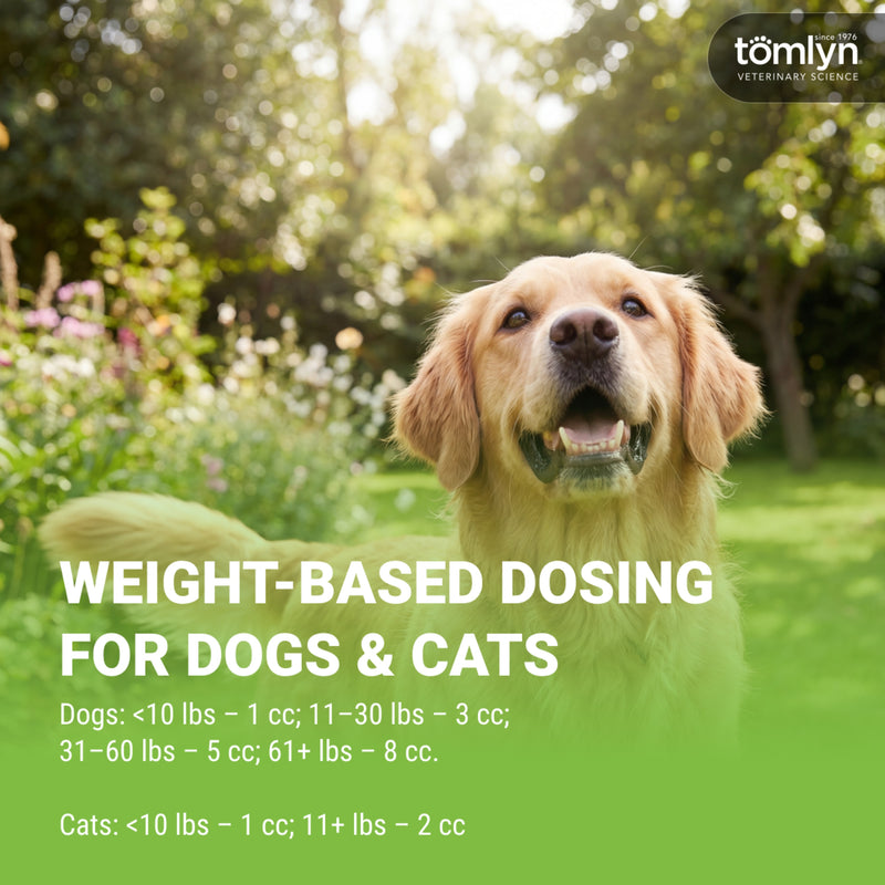 Tomlyn Loose Stool Remedy Gel for Dogs and Cats Beef Flavor, Helps Relieve Occasional Diarrhea in Cats and Dogs, Situational Diarrhea Relief with Kaolin and Pectin, Contains Beneficial Probiotic Bacteria , 15cc.
