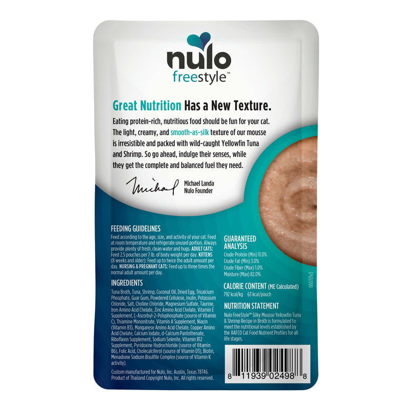 Nulo Mousse Tuna & Shrimp Recipe Wet Cat Food