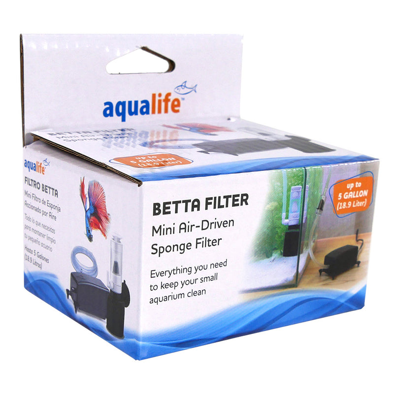 Penn-Plax shorefins™ Nano Filter & Air Pump Kit