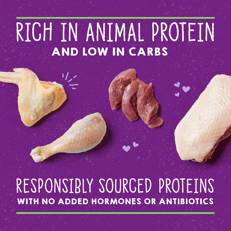 Stella & Chewy's Carnivore Cravings Purrfect Pate - Duck & Chicken Pate Recipe in Broth - 2.8 Ounce Can