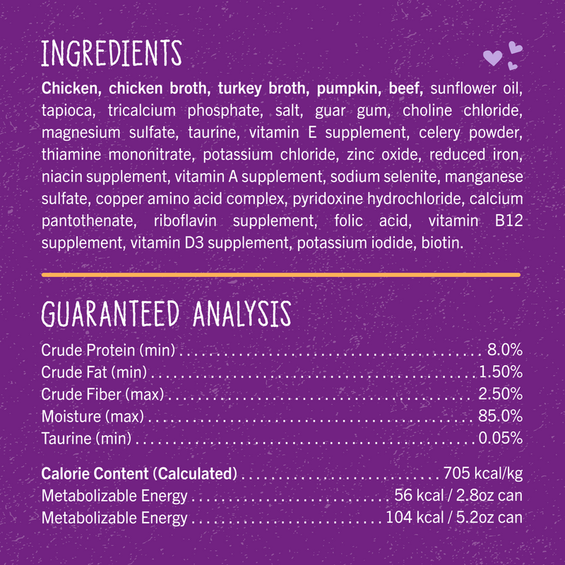 Stella & Chewy's Carnivore Cravings Savory Shreds - Chicken & Beef Recipe Dinner in Broth - 2.8 Ounce Can