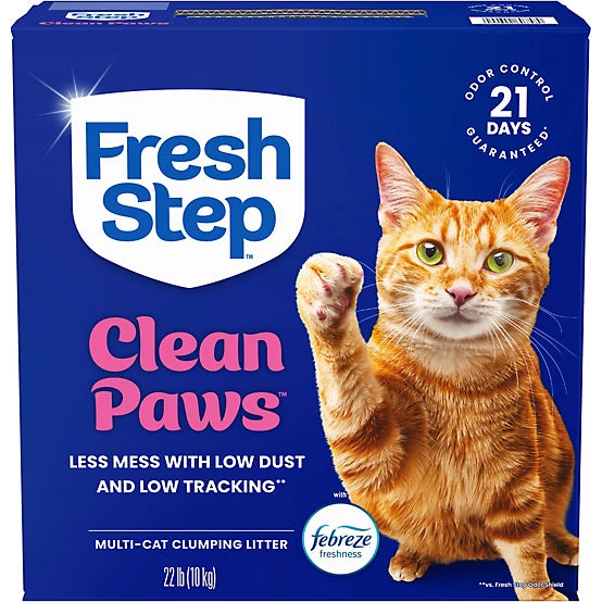 Fresh Step Clean Paws MultiCat Scented