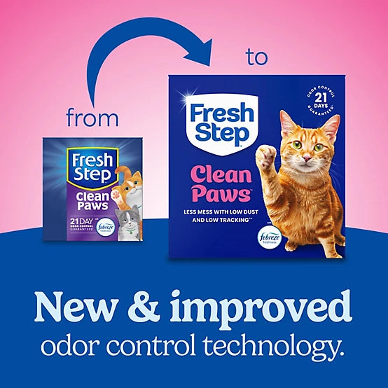 Fresh Step Clean Paws MultiCat Scented
