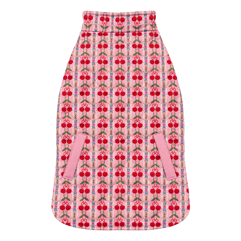 CHERRY REVERSIBLE COAT