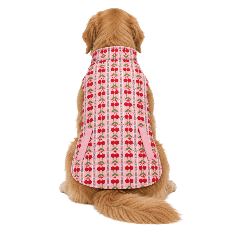 CHERRY REVERSIBLE COAT