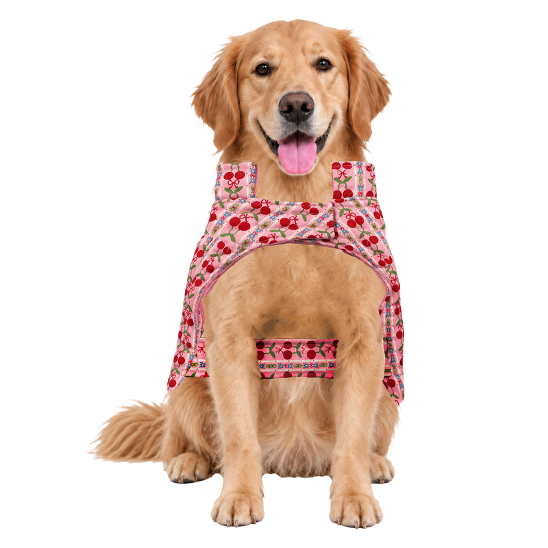 CHERRY REVERSIBLE COAT