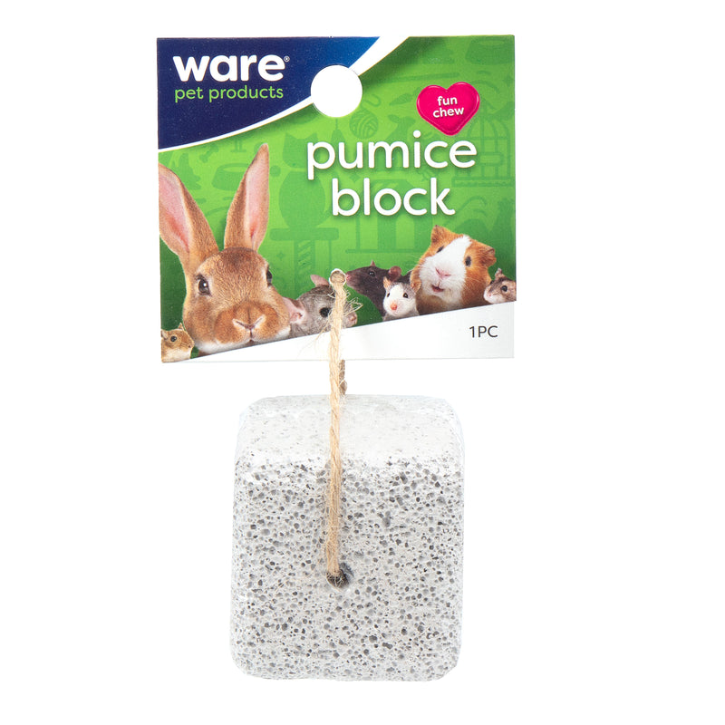 Ware Pumice Block Small Animal Chew Toy