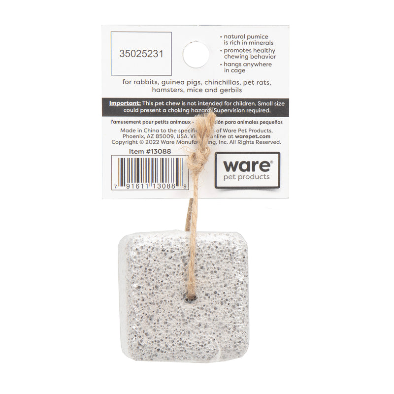 Ware Pumice Block Small Animal Chew Toy