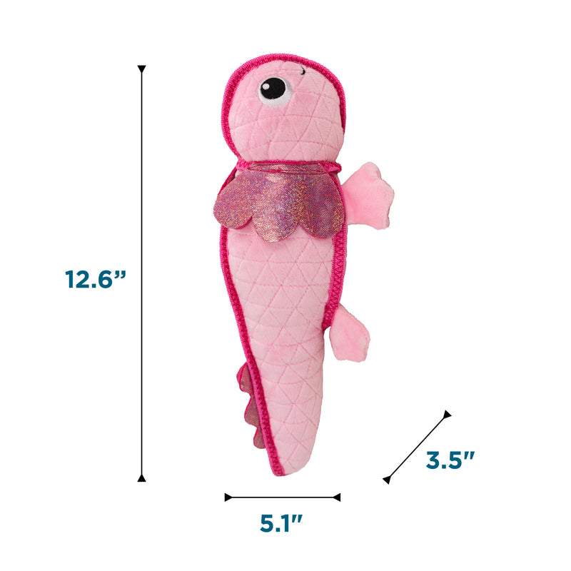 Outward Hound Dog Toy Xtreme Seamz Axolotl Pnk MD