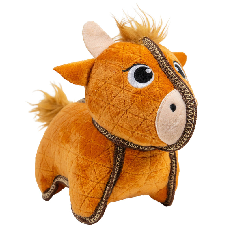 Outward Hound Dog Toy Xtreme Seamz Hghlnd Cow Brn MD