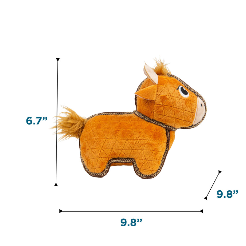 Outward Hound Dog Toy Xtreme Seamz Hghlnd Cow Brn MD