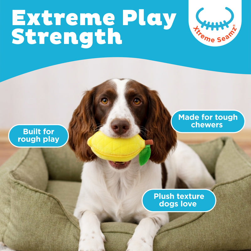 Outward Hound Dog Toy Xtreme Smz Lemon HC Ylw SM