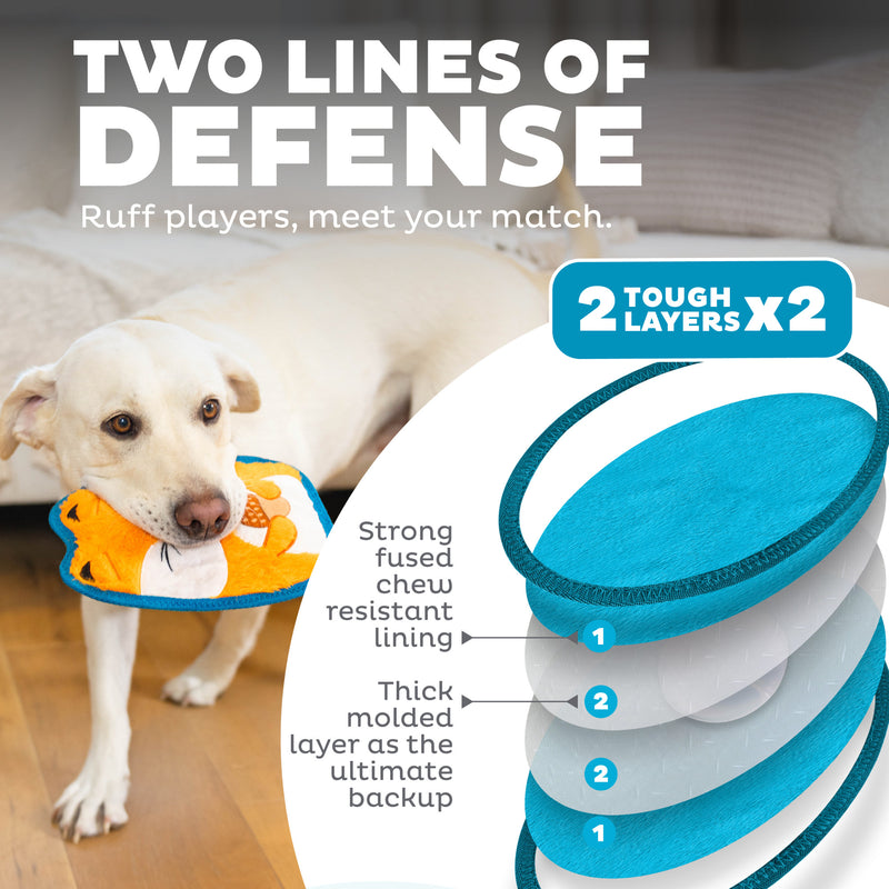 Outward Hound Dog Toy TS Fox 1E Mlt MD