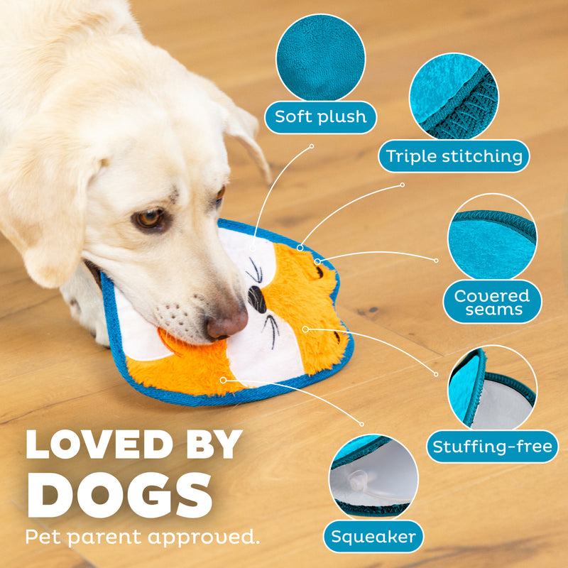 Outward Hound Dog Toy TS Fox 1E Mlt MD