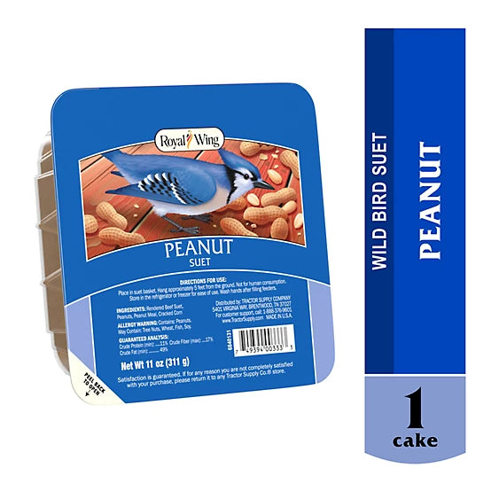 Royal Wing Peanut Suet Cakes