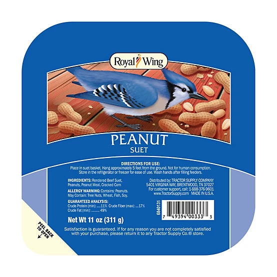 Royal Wing Peanut Suet Cakes