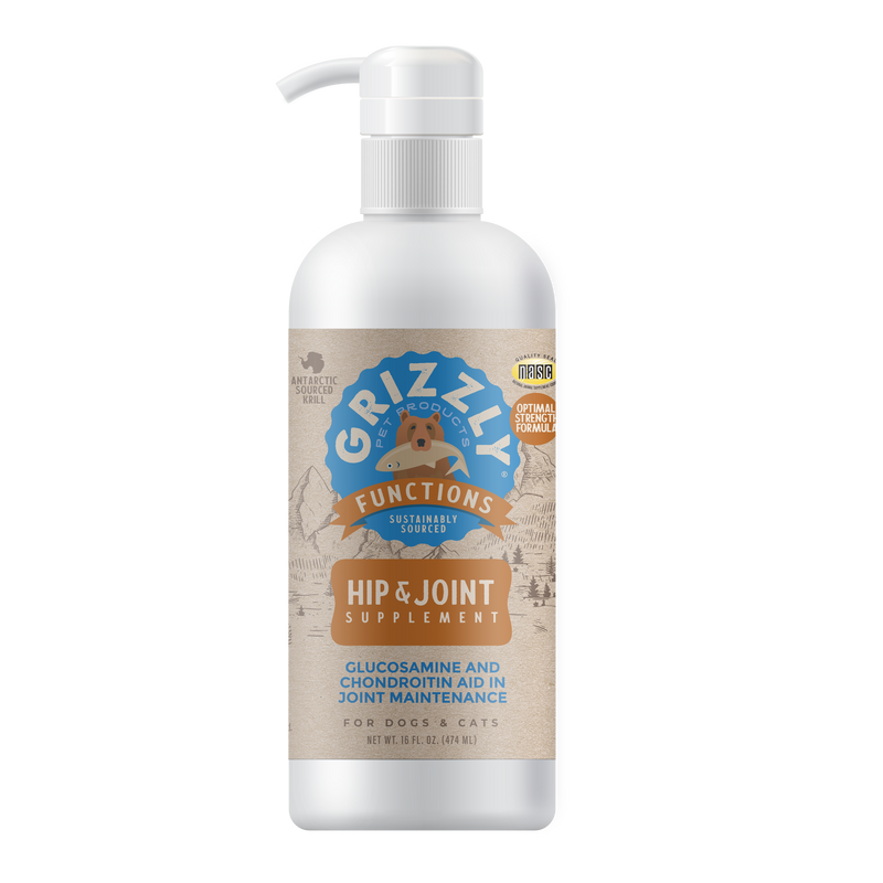 Grizzly Joint Aid Liquid Supplement for Dogs - 16 oz.