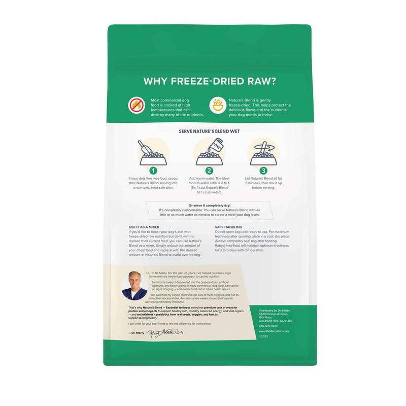 Dr. Marty Nature's Blend Freeze Dried Raw Dog Food