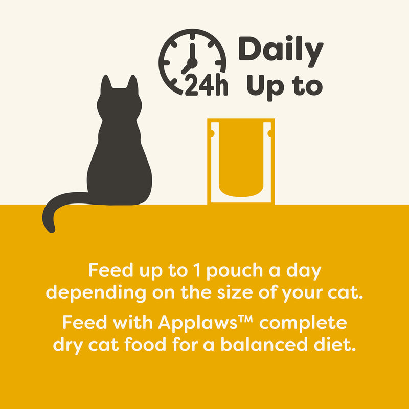 Applaws Chicken Bone Broth with Chicken Breast Cat Food Topper 3oz Spout Pouch