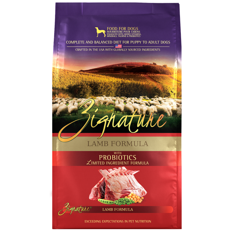 Zignature Lamb Formula Dry Dog Food, 4lb