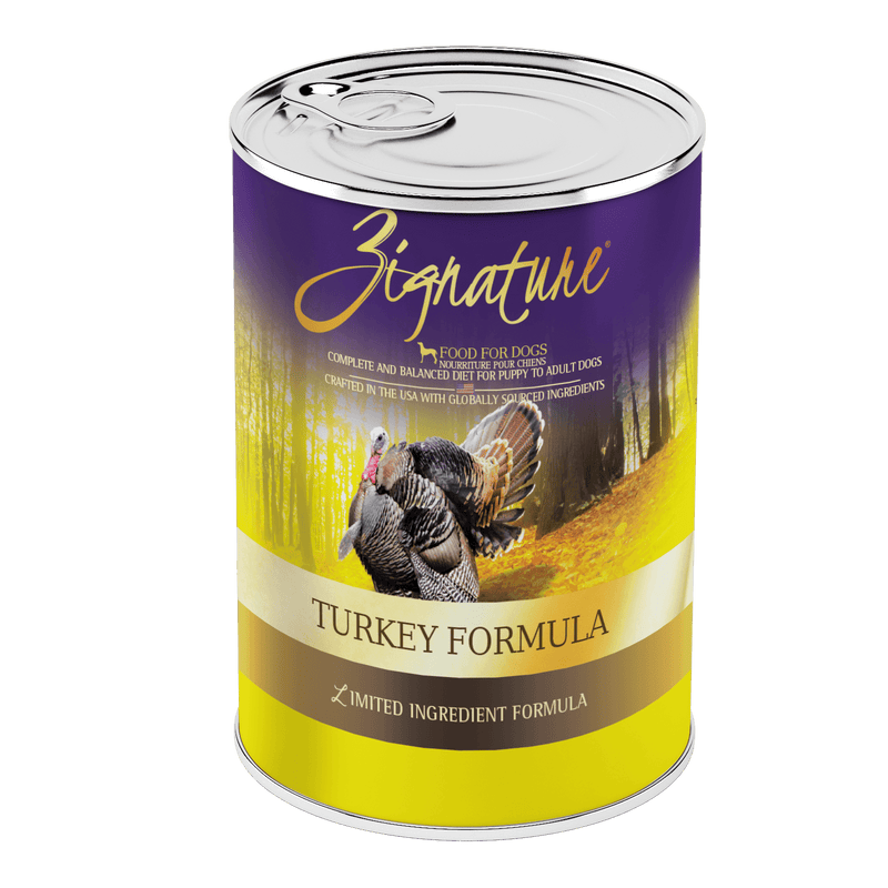 Zignature Turkey Formula For Dog Canned Food, 13oz