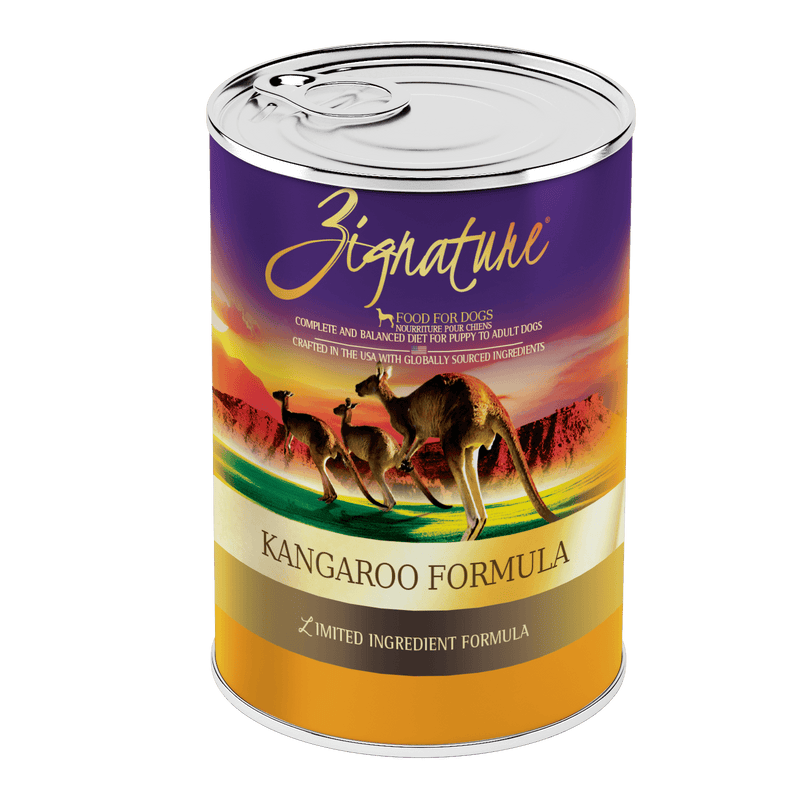 Zignature Kangaroo Formula For Dog Canned Food, 13oz