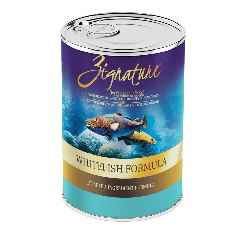 Zignature Whitefish Formula For Dog Canned Food, 13oz