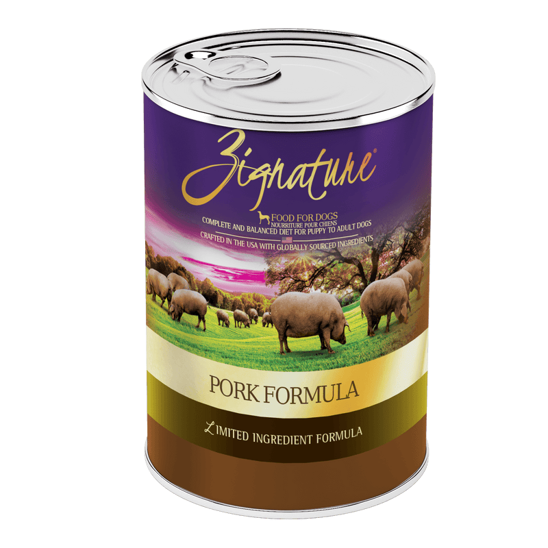 Zignature Pork Formula For Dog Canned Food, 13oz