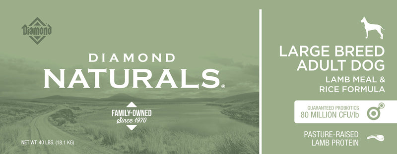 Diamond Naturals Large Breed Lamb Meal & Rice Formula Adult Dry Dog Food