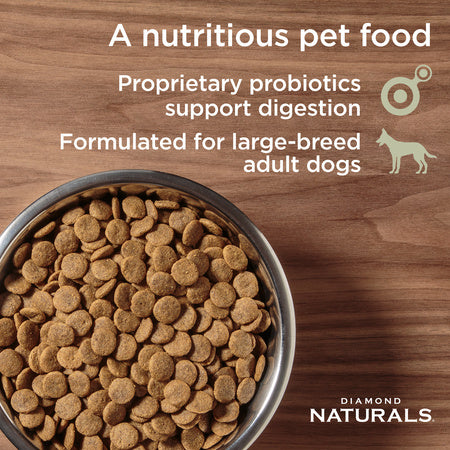 Diamond Naturals Large Breed Chicken & Rice Formula Adult Dry Dog Food