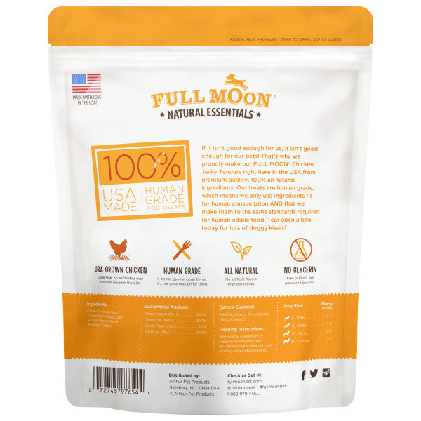 Full Moon All Natural, Human Grade Natural Essential Chicken Tenders 16.0 oz