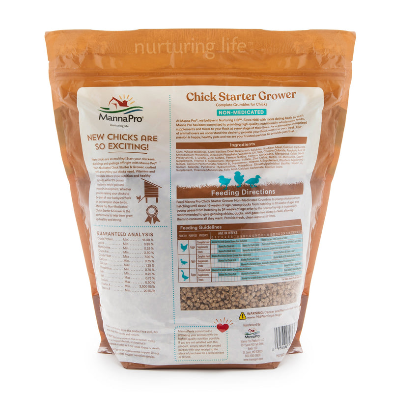 Manna Pro Non Medicated Chick Starter 5lb